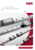 NSK Ball linear guideway - NH and NS series