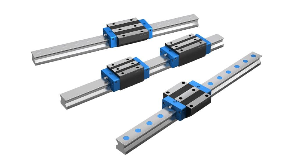 El Guide System Ewellix rollerd linear guideways, offers super high rigidity and very ...